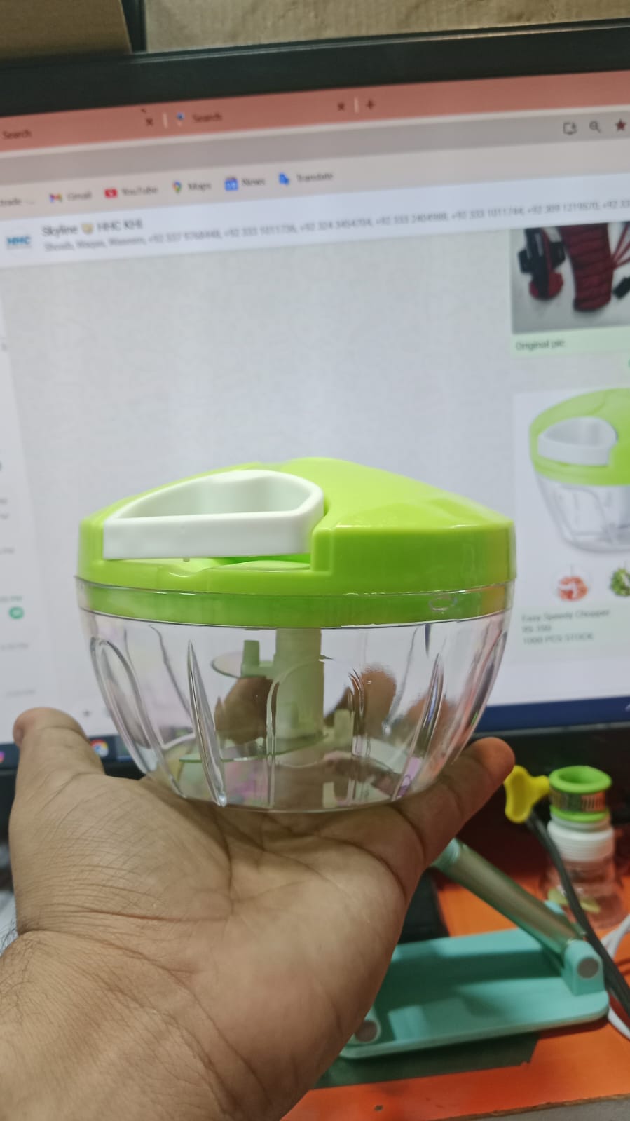 Multi-Function Food Processor Chopper, Cutter, Grinder, Shredder, Mincer, Mini Garlic Slicer & Slicer for Kitchen