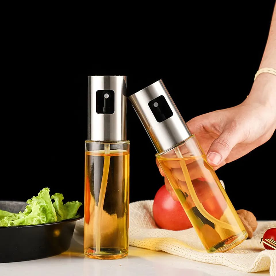 Premium Oil Spray Dispenser – 170ml Fine Mist Bottle for Healthy Cooking