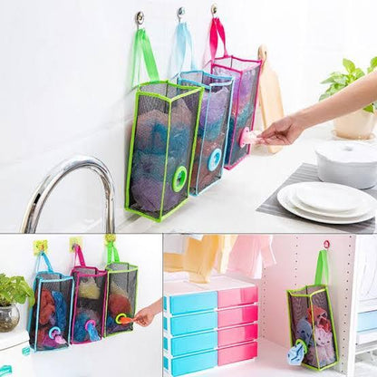 Smart-Fold Grocery Bag Organizer